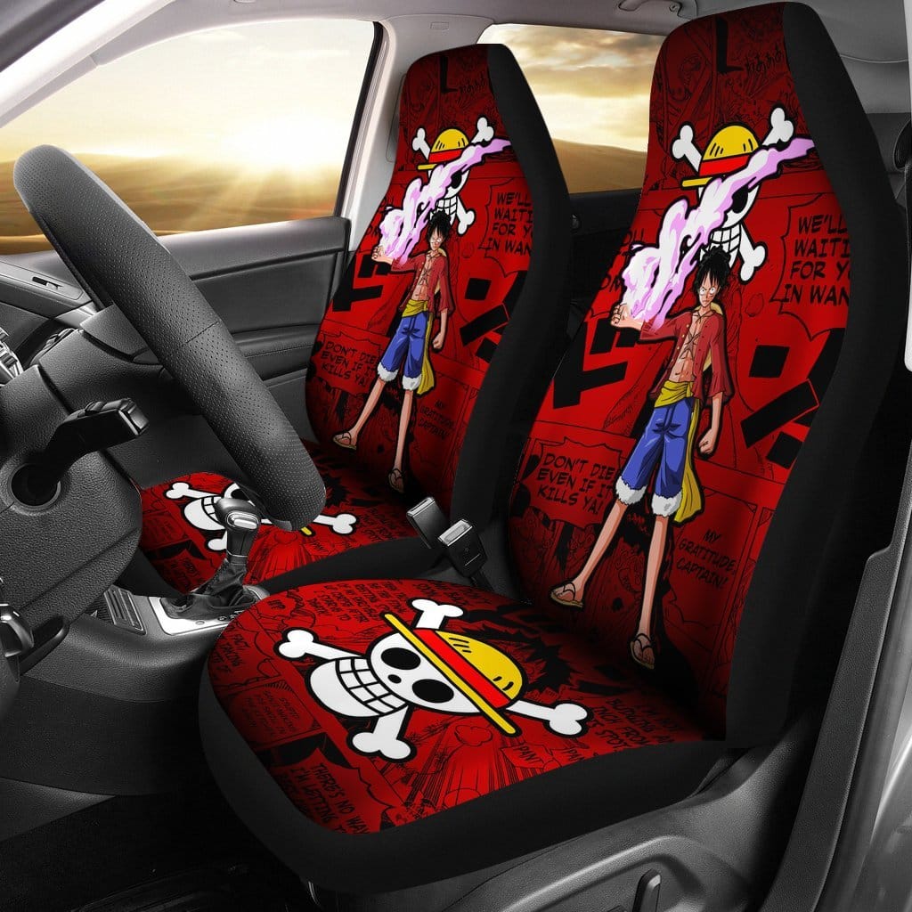 Monkey D Luffy One Piece For Fan Gift Sku 2228 Car Seat Covers
