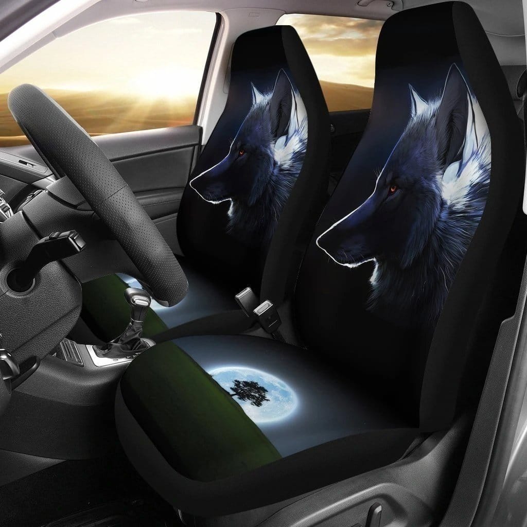 Moon Wolf For Fan Gift Sku 2746 Car Seat Covers