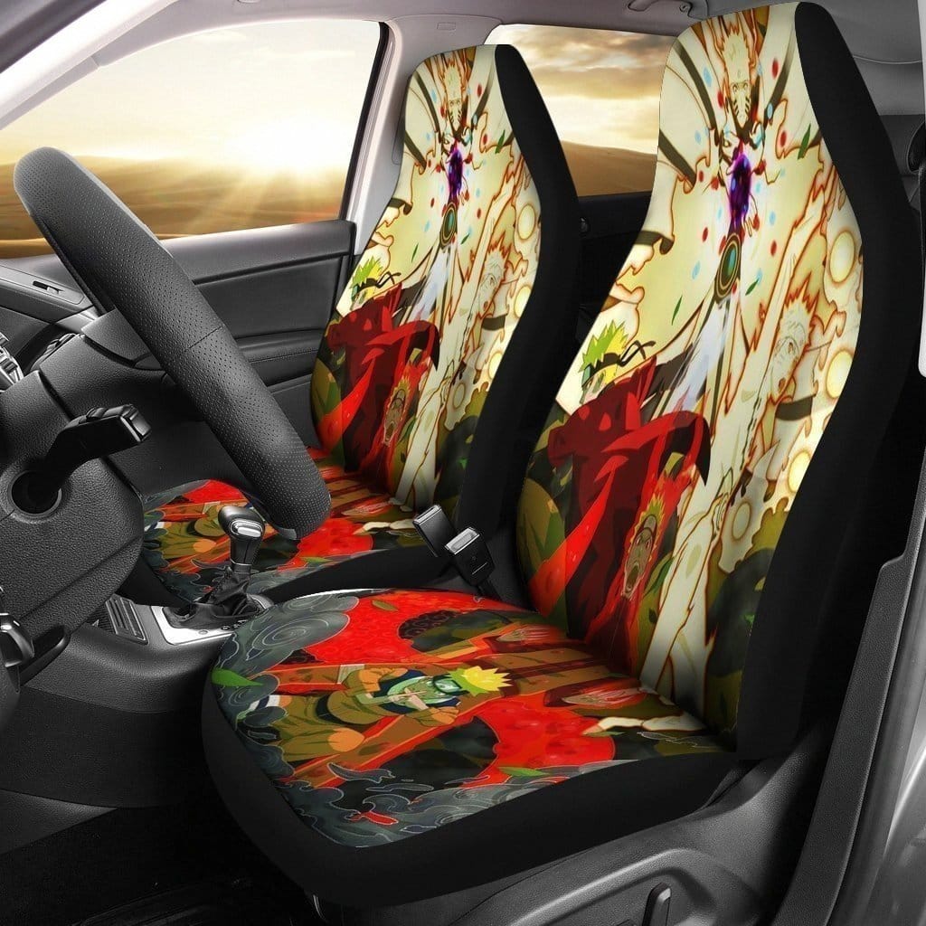 Naruto Power For Fan Gift Sku 1588 Car Seat Covers
