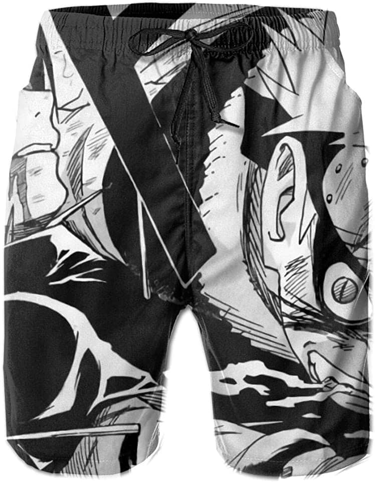 Naruto Swim Trunks Anime Printed Quick Dry Sku 110 Shorts
