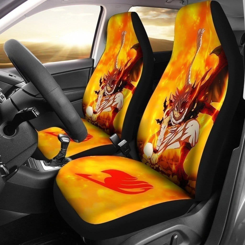Natsu Dragneel Fairy Tail For Fan Gift Sku 2850 Car Seat Covers