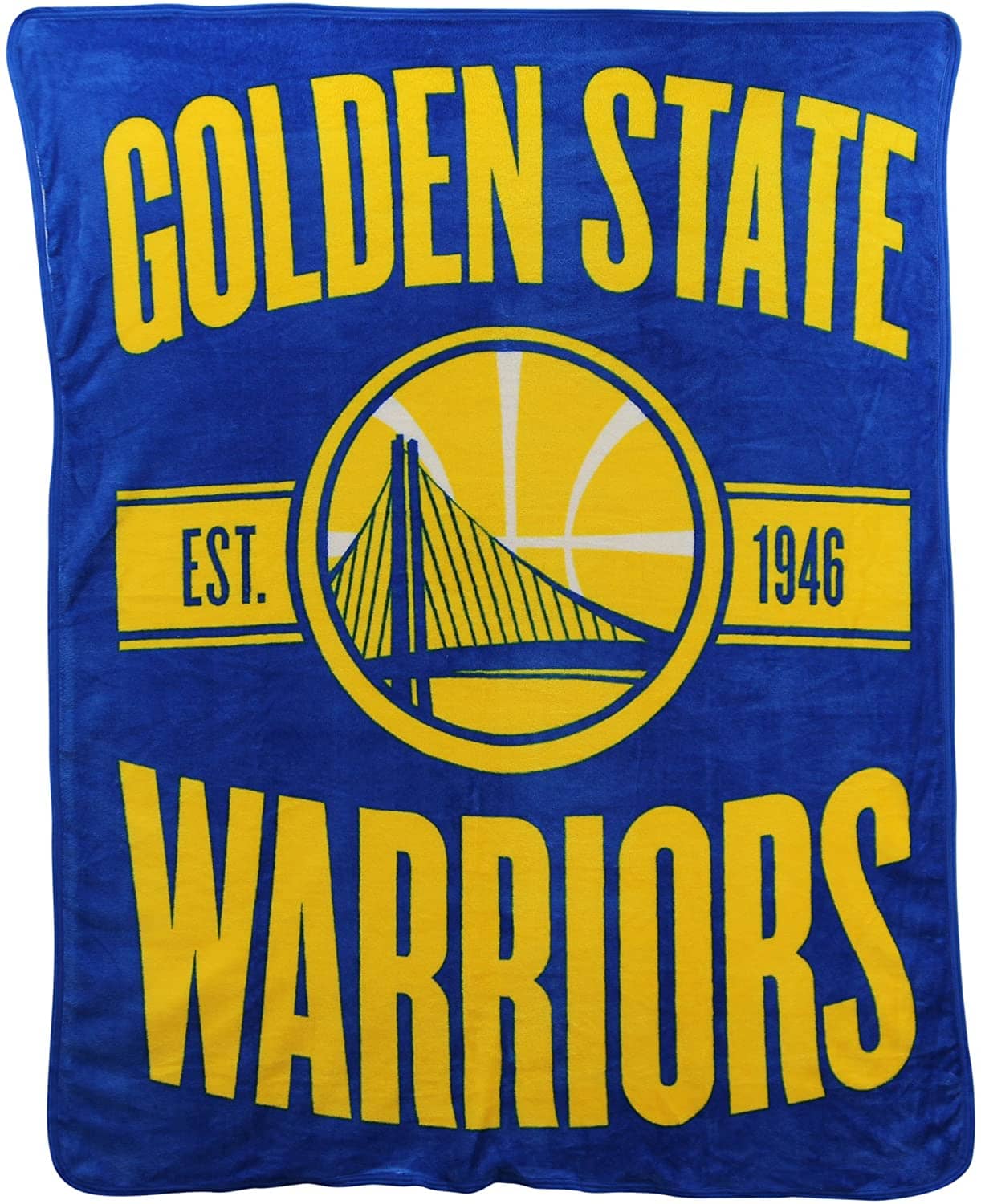 Nba Throw Golden State Warriors Fleece Blanket