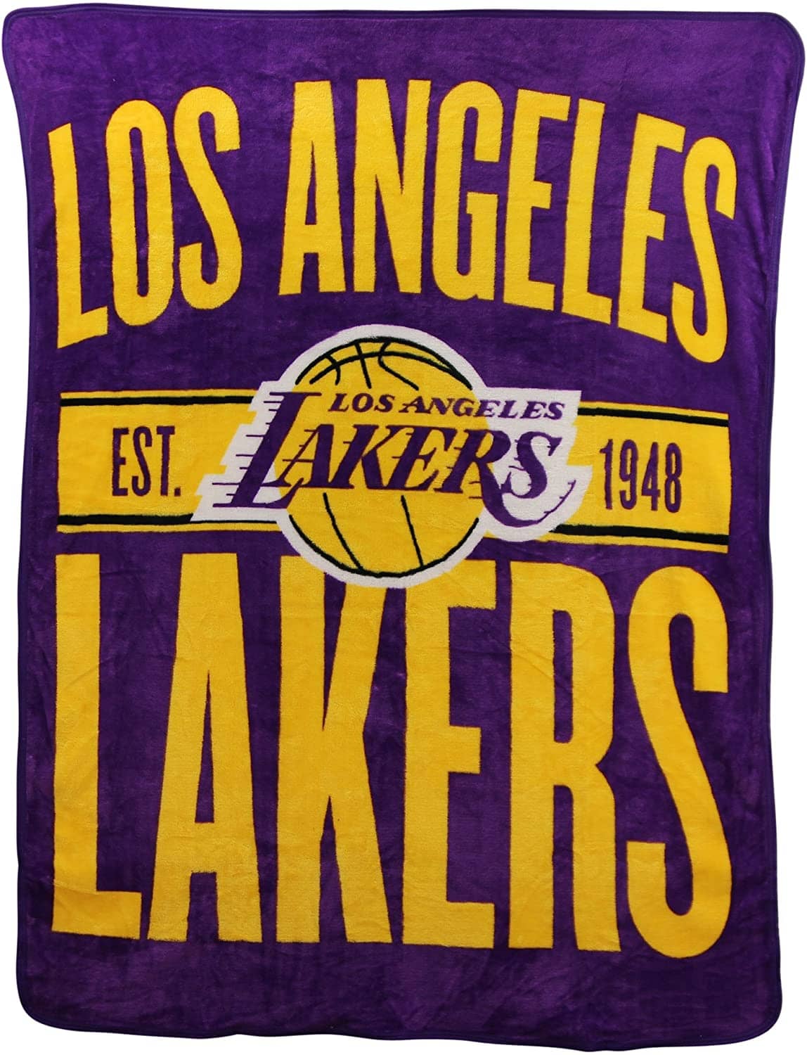 Nba Throw Los Angeles Lakers Fleece Blanket