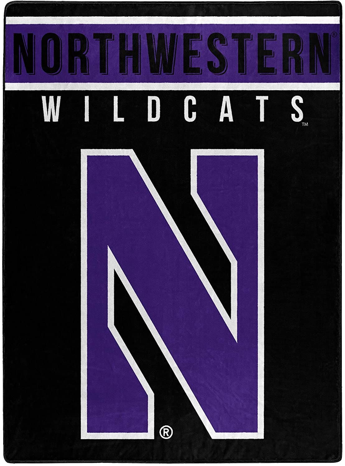 Ncaa Northwestern Wildcats Fleece Blanket
