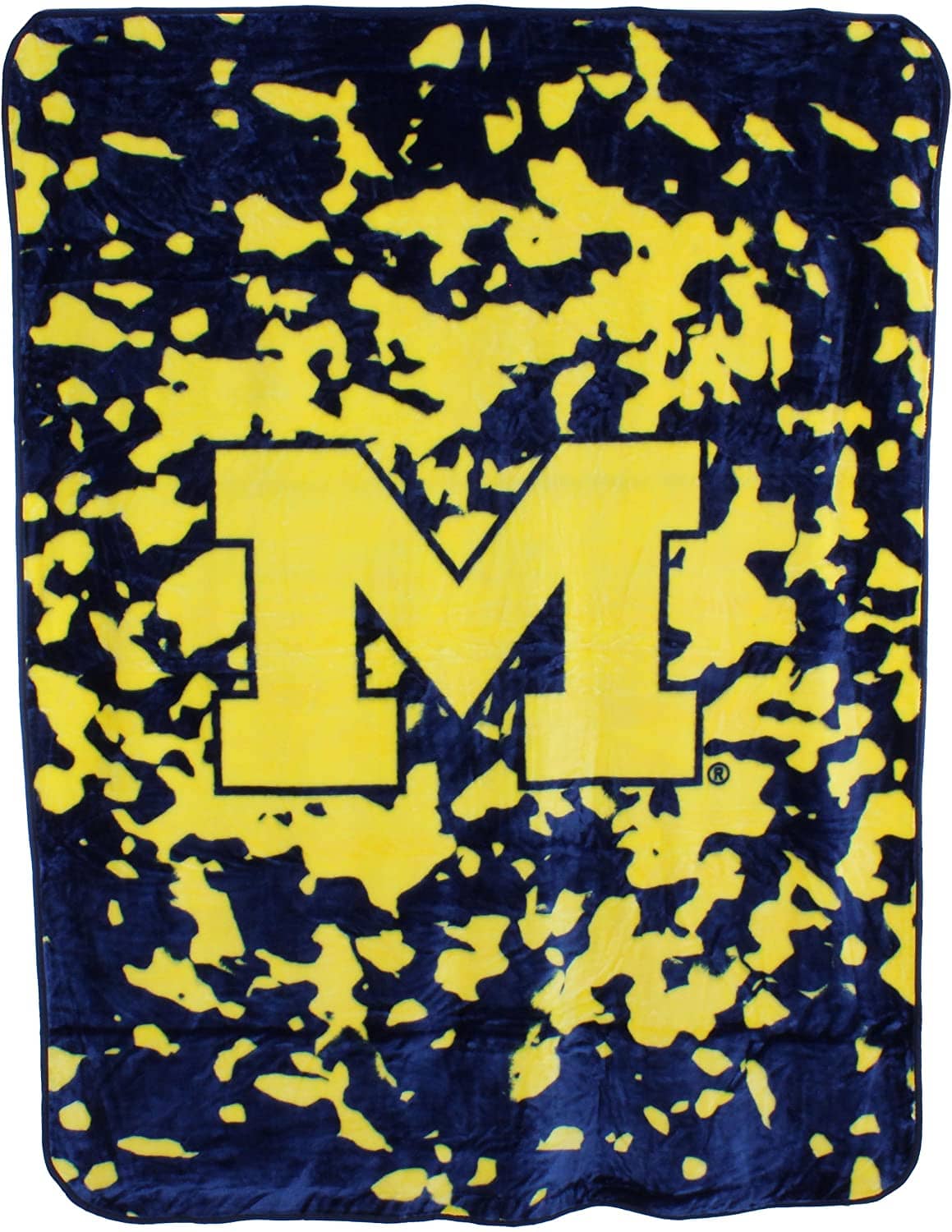 Ncaa Throw Blanket Michigan Wolverines Fleece Blanket