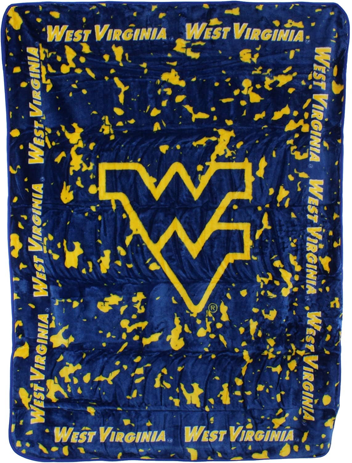 Ncaa Throw Blanket West Virginia Mountaineers Fleece Blanket