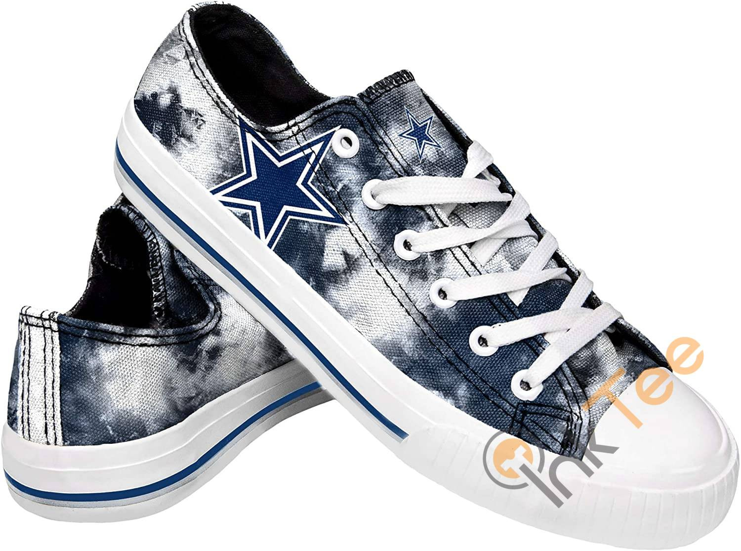 Nfl Dallas Cowboys Team Logo Low Top Sneakers