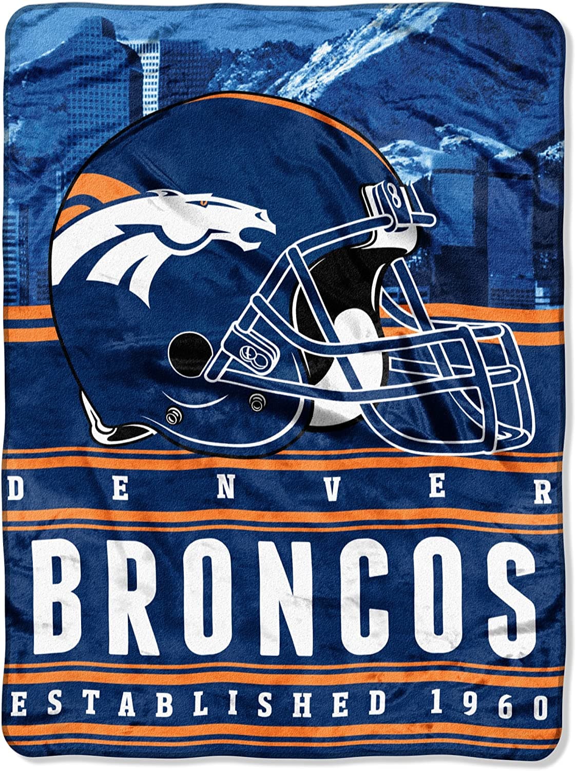 Nfl Denver Broncos Fleece Blanket