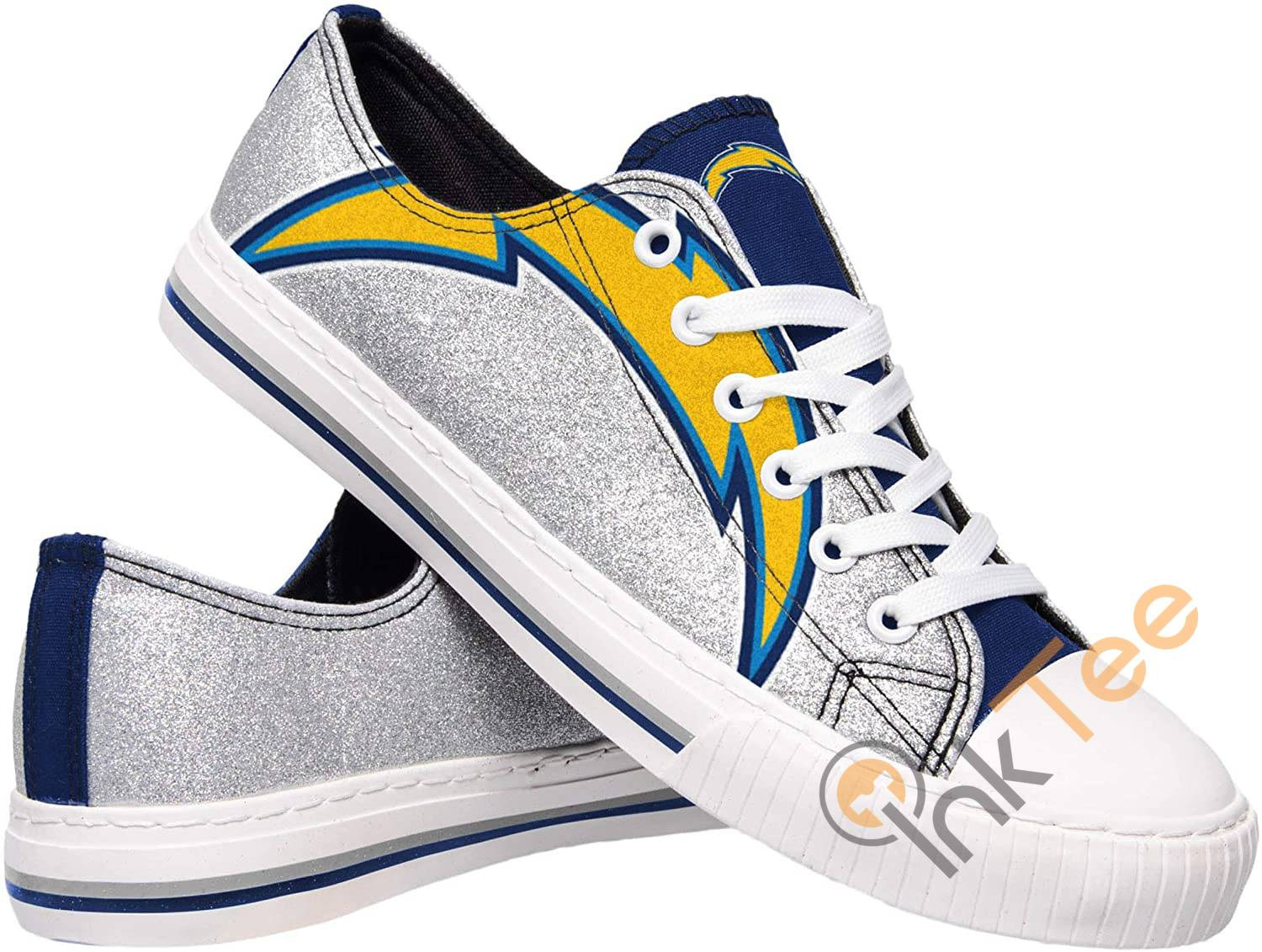 Nfl Los Angeles Chargers Team Low Top Sneakers