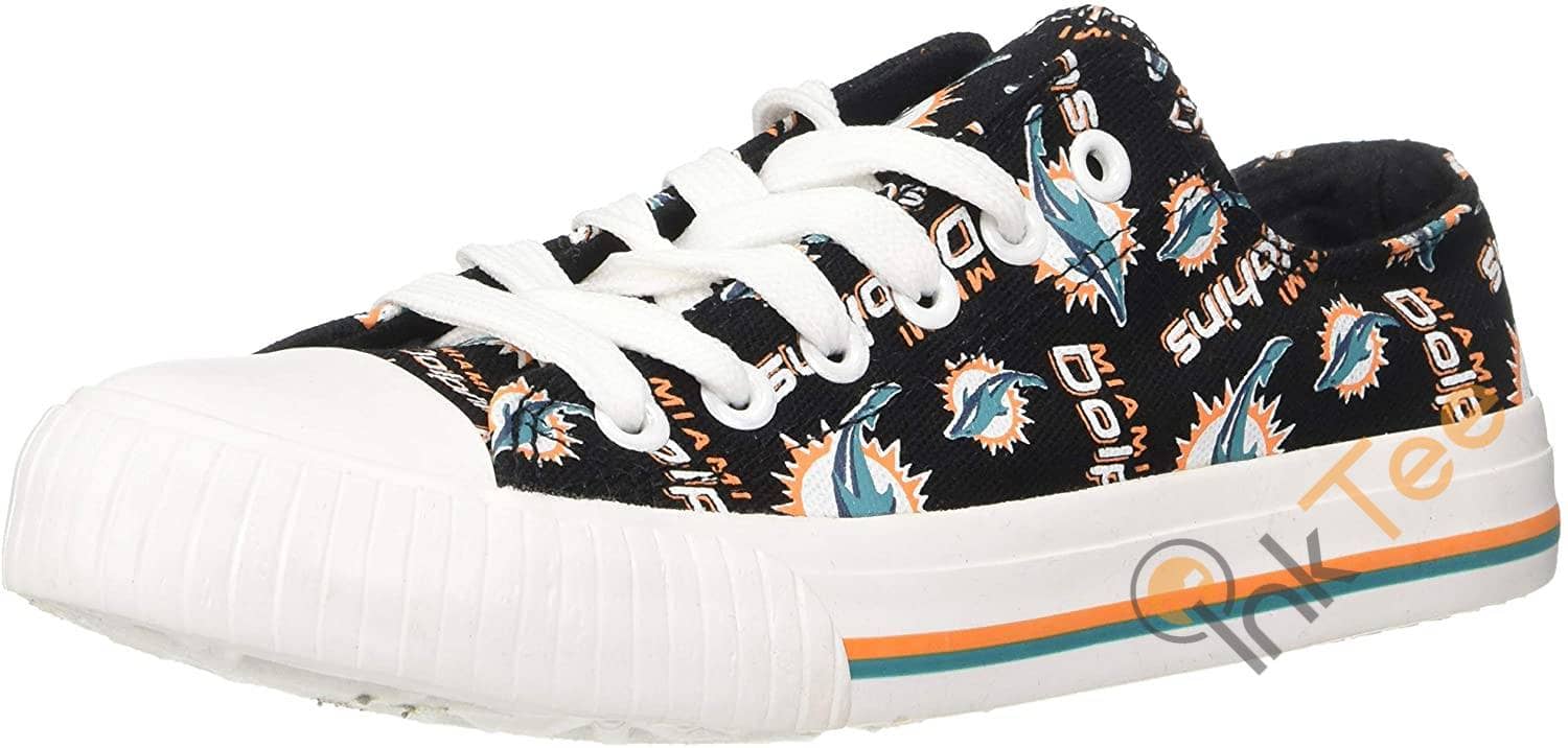 Nfl Miami Dolphins Low Top Sneakers