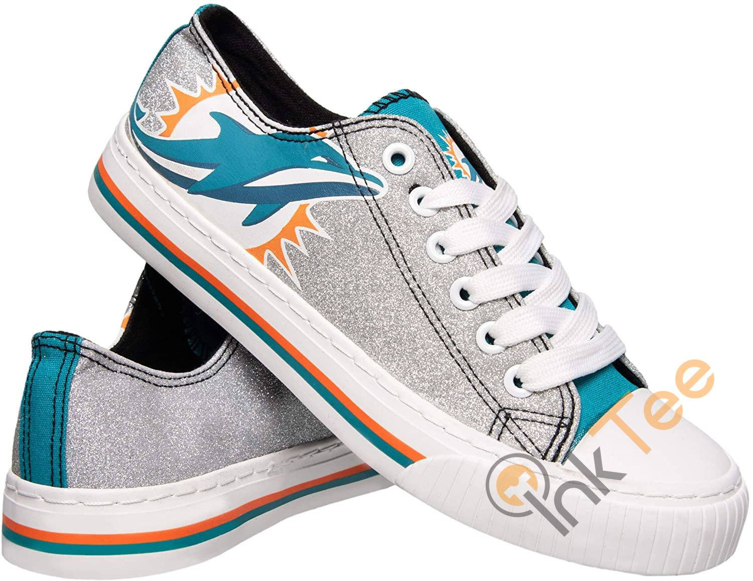 Nfl Miami Dolphins Team Low Top Sneakers