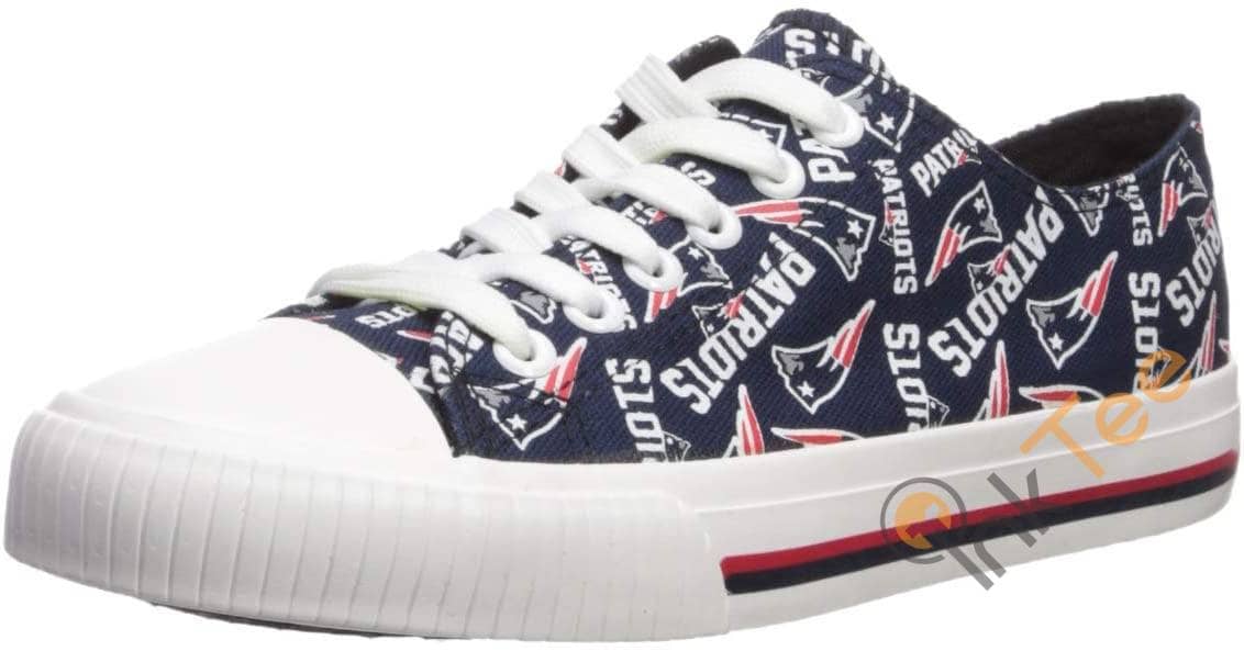 Nfl New England Patriots Low Top Sneakers