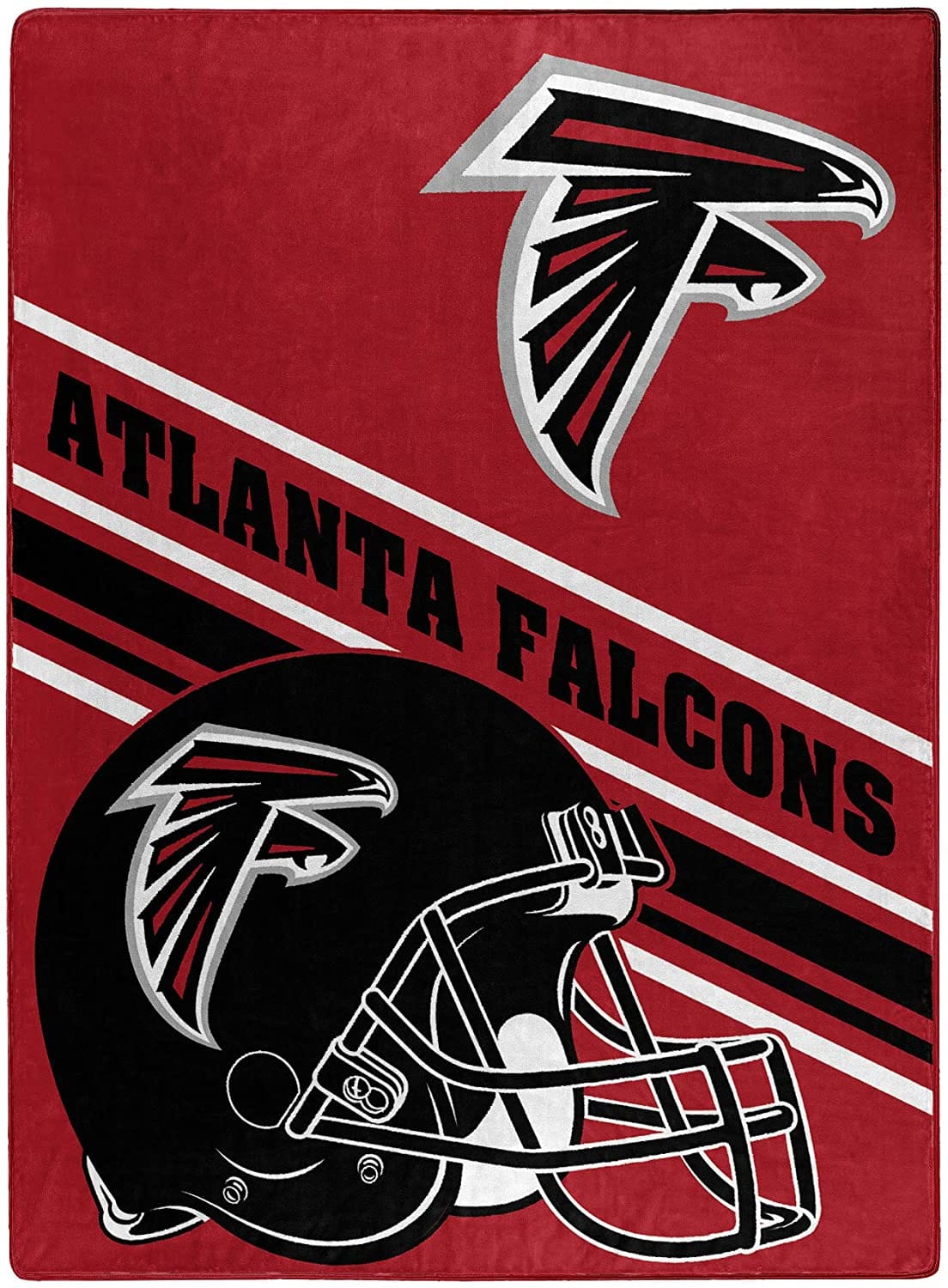 Nfl Team Logo Throw Atlanta Falcons Fleece Blanket