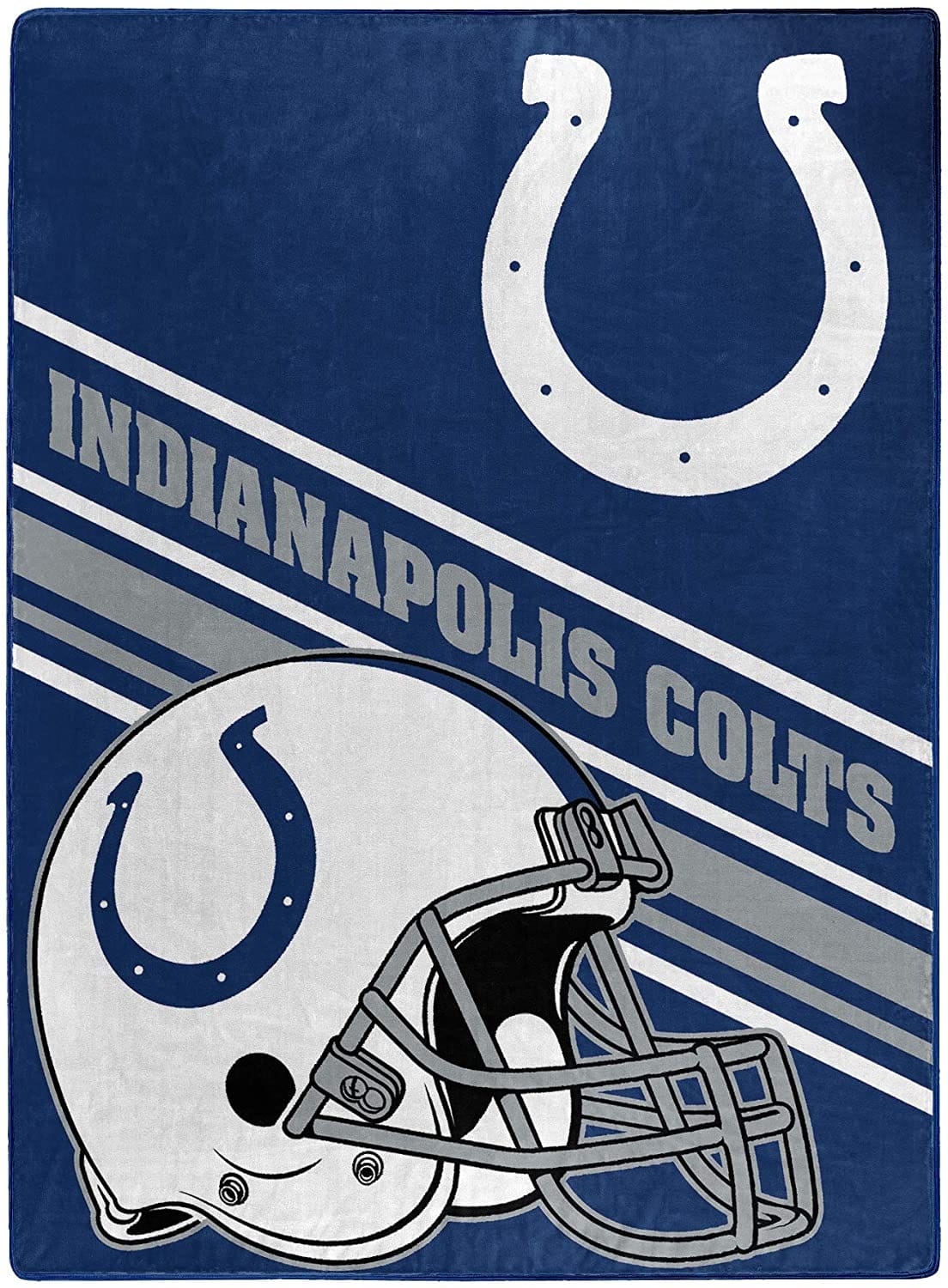 Nfl Team Logo Throw Indianapolis Colts Fleece Blanket