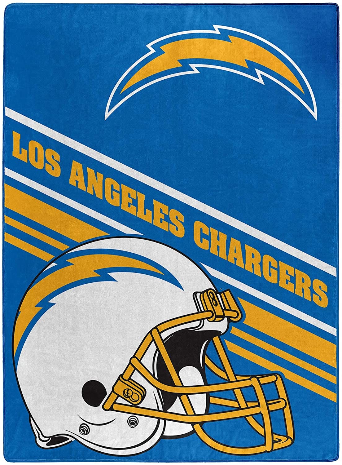 Nfl Team Logo Throw Los Angeles Chargers Fleece Blanket