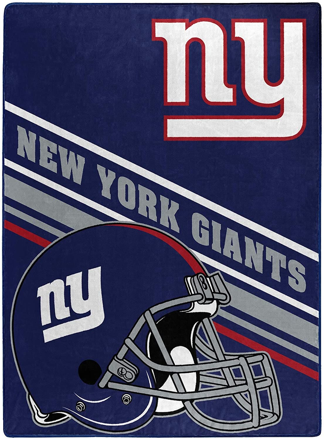 Nfl Team Logo Throw New York Giants Fleece Blanket