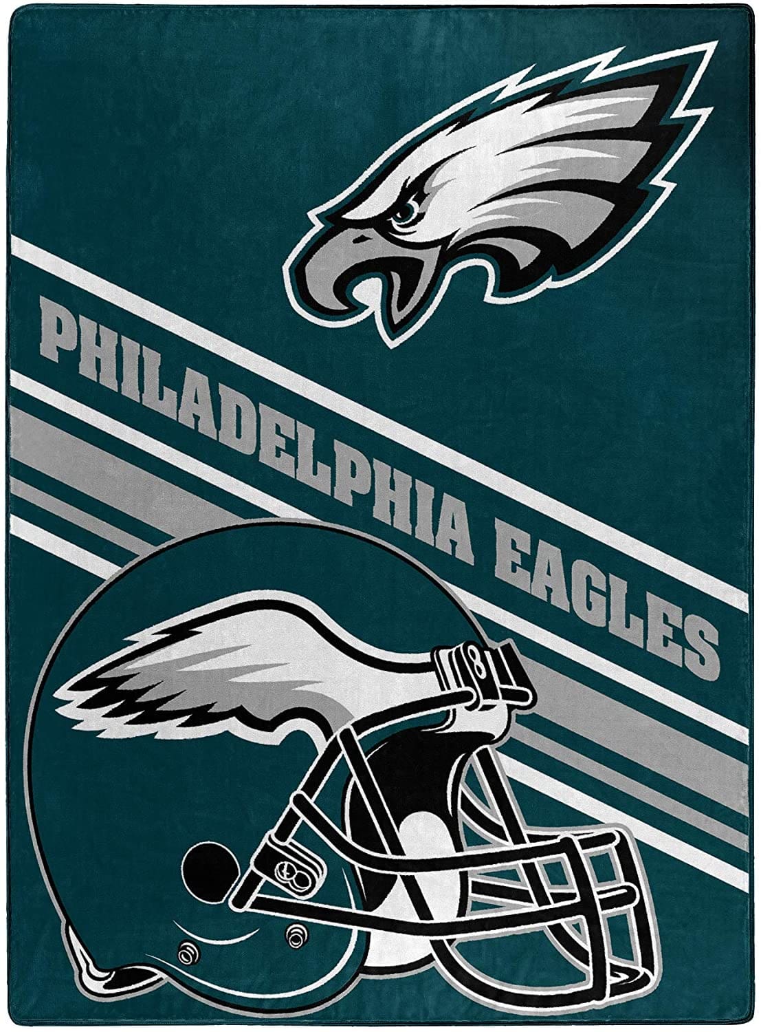 Nfl Team Logo Throw Philadelphia Eagles Fleece Blanket