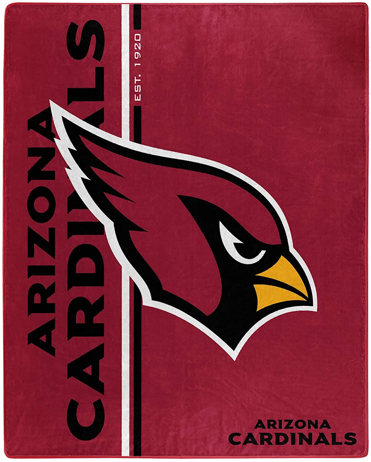 Nfl Throw Arizona Cardinals Team Colors Fleece Blanket
