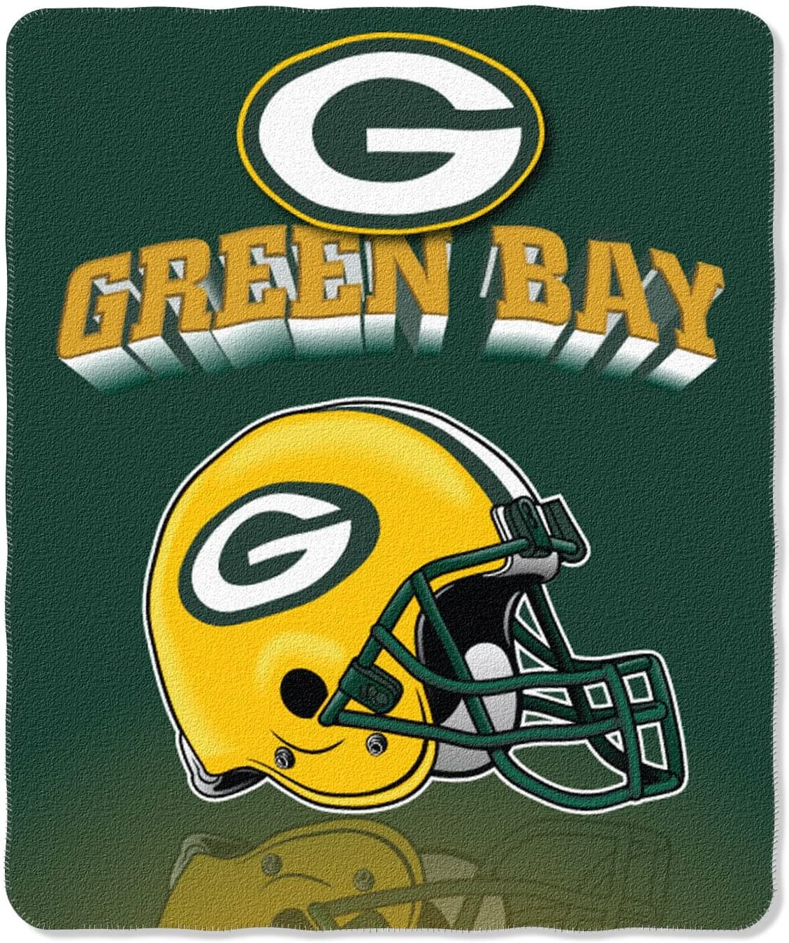 Nfl  Throw Green_Bay_Packers Fleece Blanket