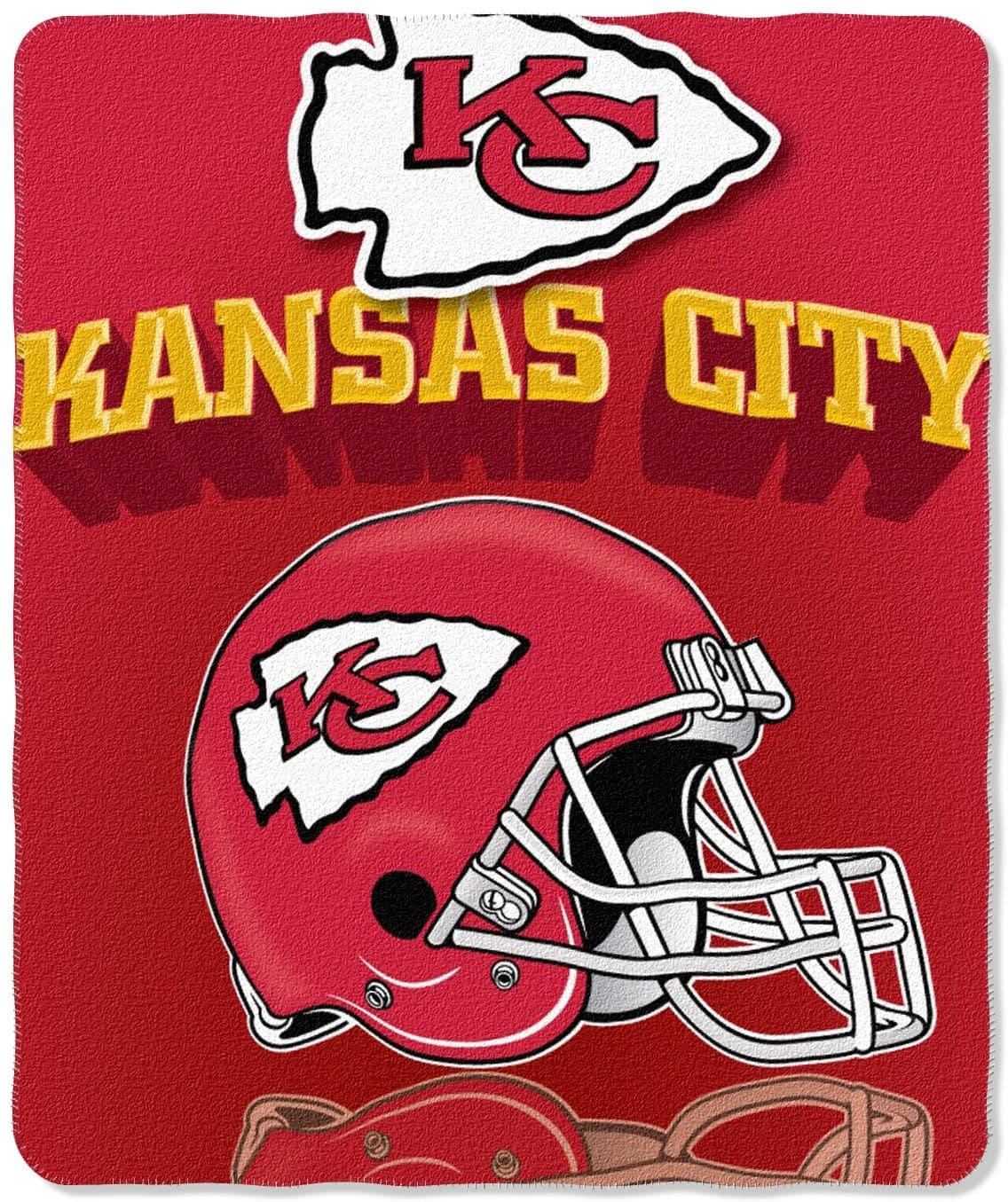Nfl  Throw Kansas City Chiefs Fleece Blanket
