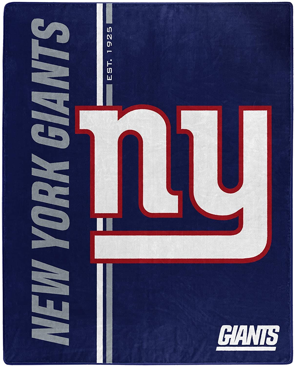 Nfl Throw New York Giants Team Colors Fleece Blanket