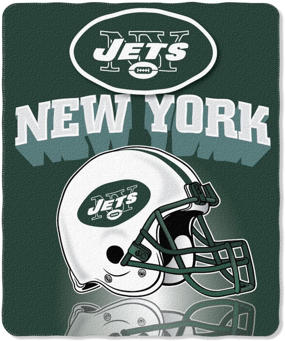 Nfl  Throw New York Jets Fleece Blanket