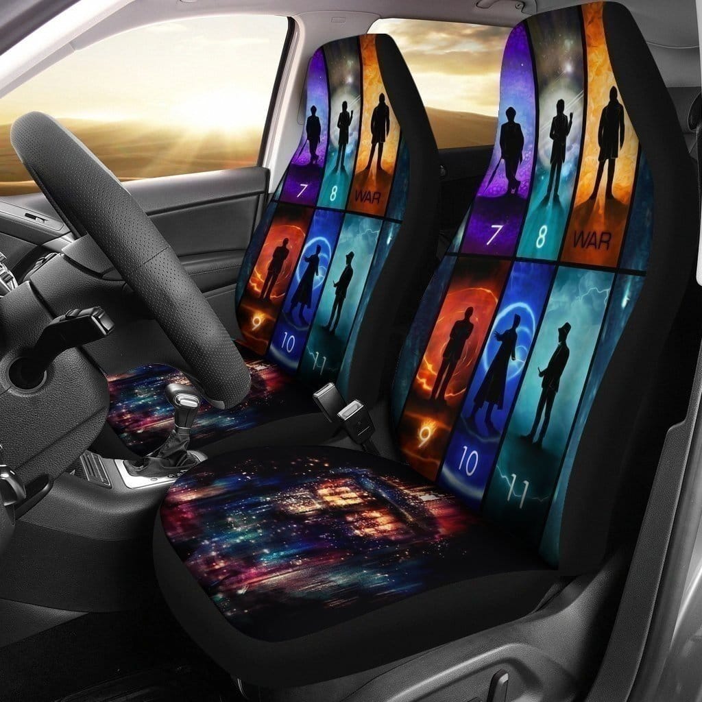 Number 7-12 Doctor Who For Fan Gift Sku 2760 Car Seat Covers