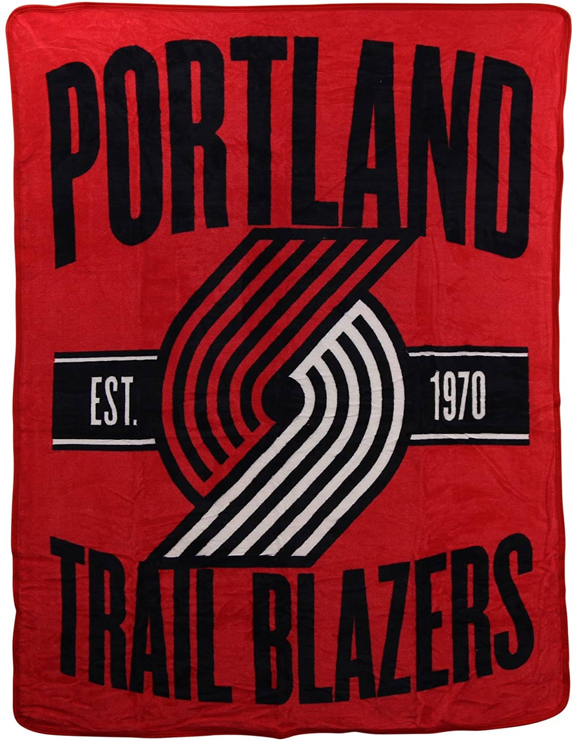 Officially Licensed Nba Throw Portland Trail Blazers Fleece Blanket