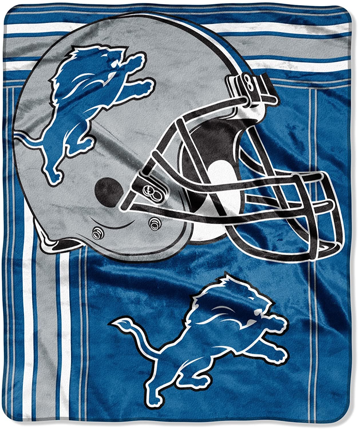 Officially Licensed Nfl Throw Detroit Lions Fleece Blanket