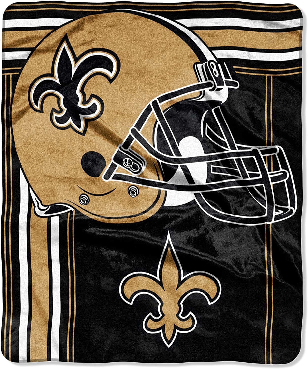 Officially Licensed Nfl Throw New Orleans Saints Fleece Blanket
