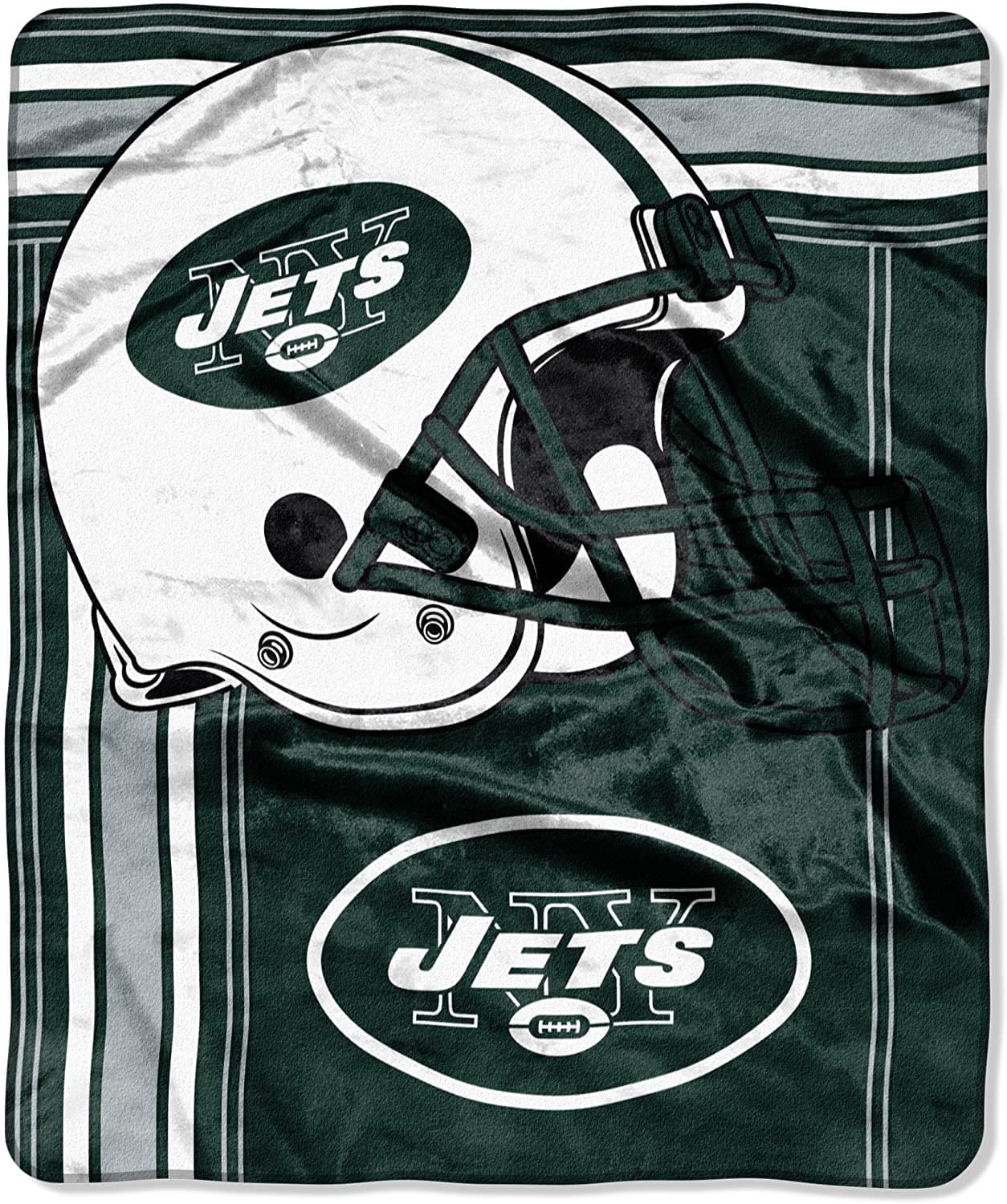 Officially Licensed Nfl Throw New York Jets Fleece Blanket