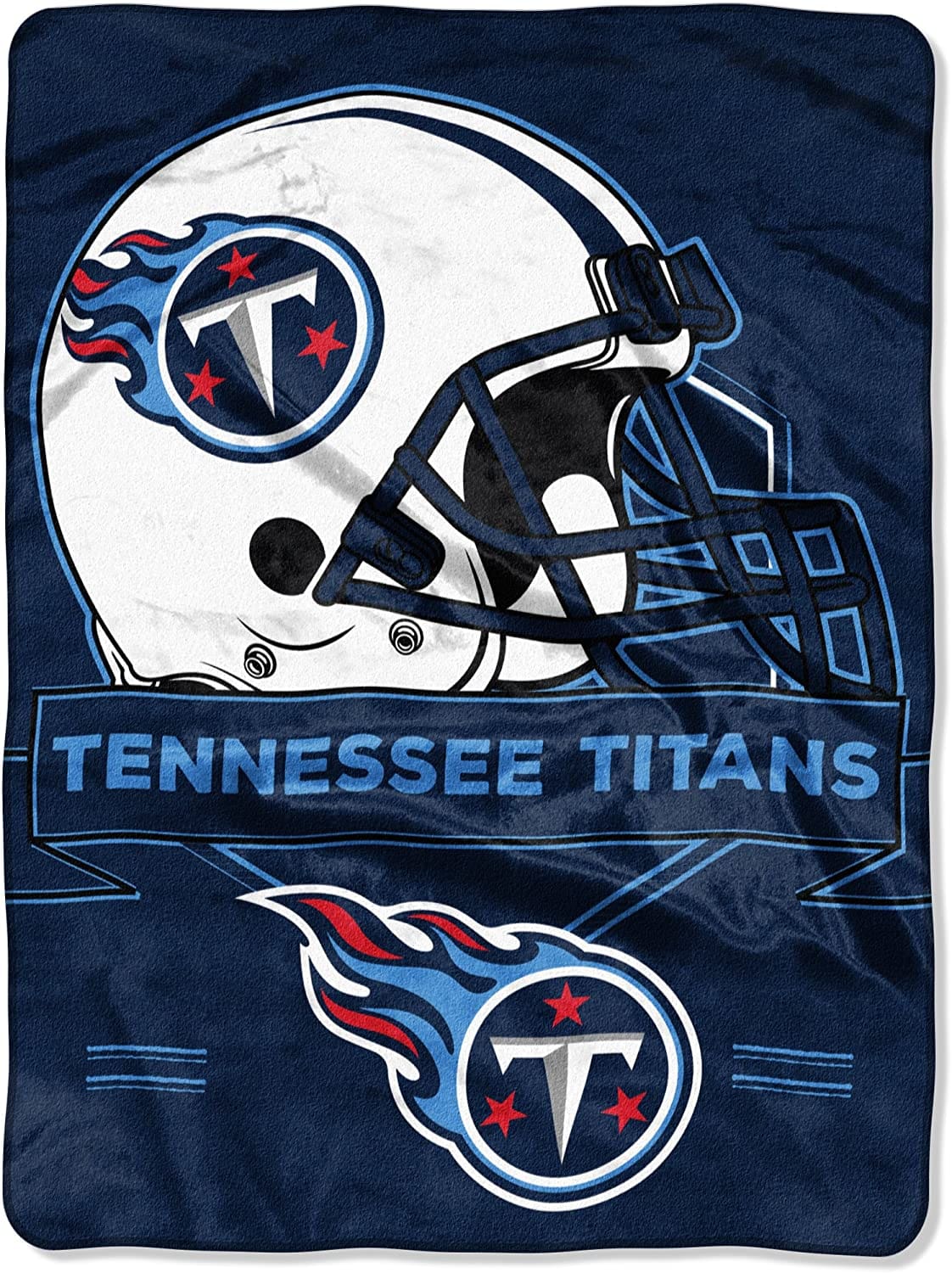 Officially Licensed Nfl Throw Tennessee Titans Fleece Blanket