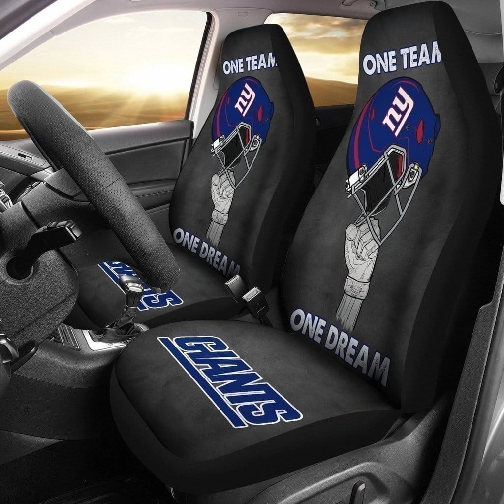 One Team One Dream Giants Football Team For Fan Gift Sku 2107 Car Seat Covers