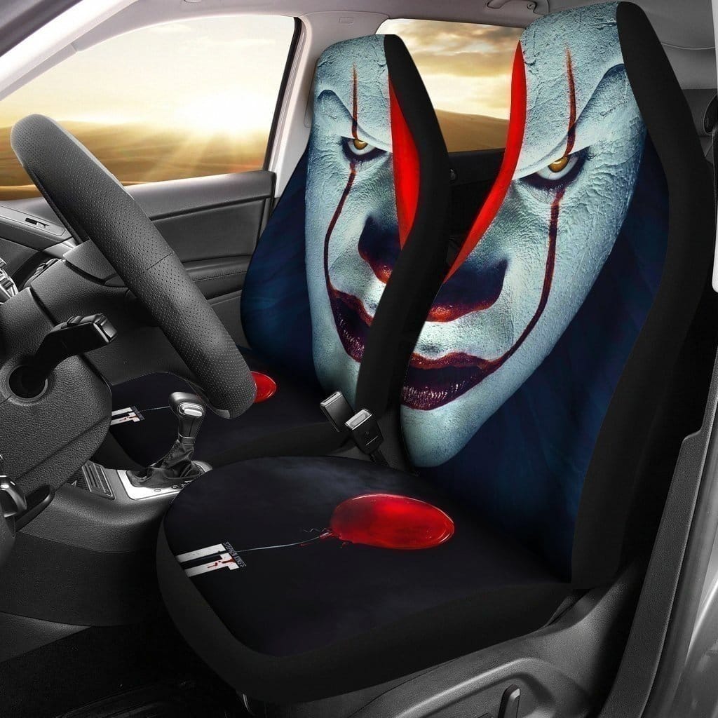 Pennywise Face It For Fan Gift Sku 2173 Car Seat Covers