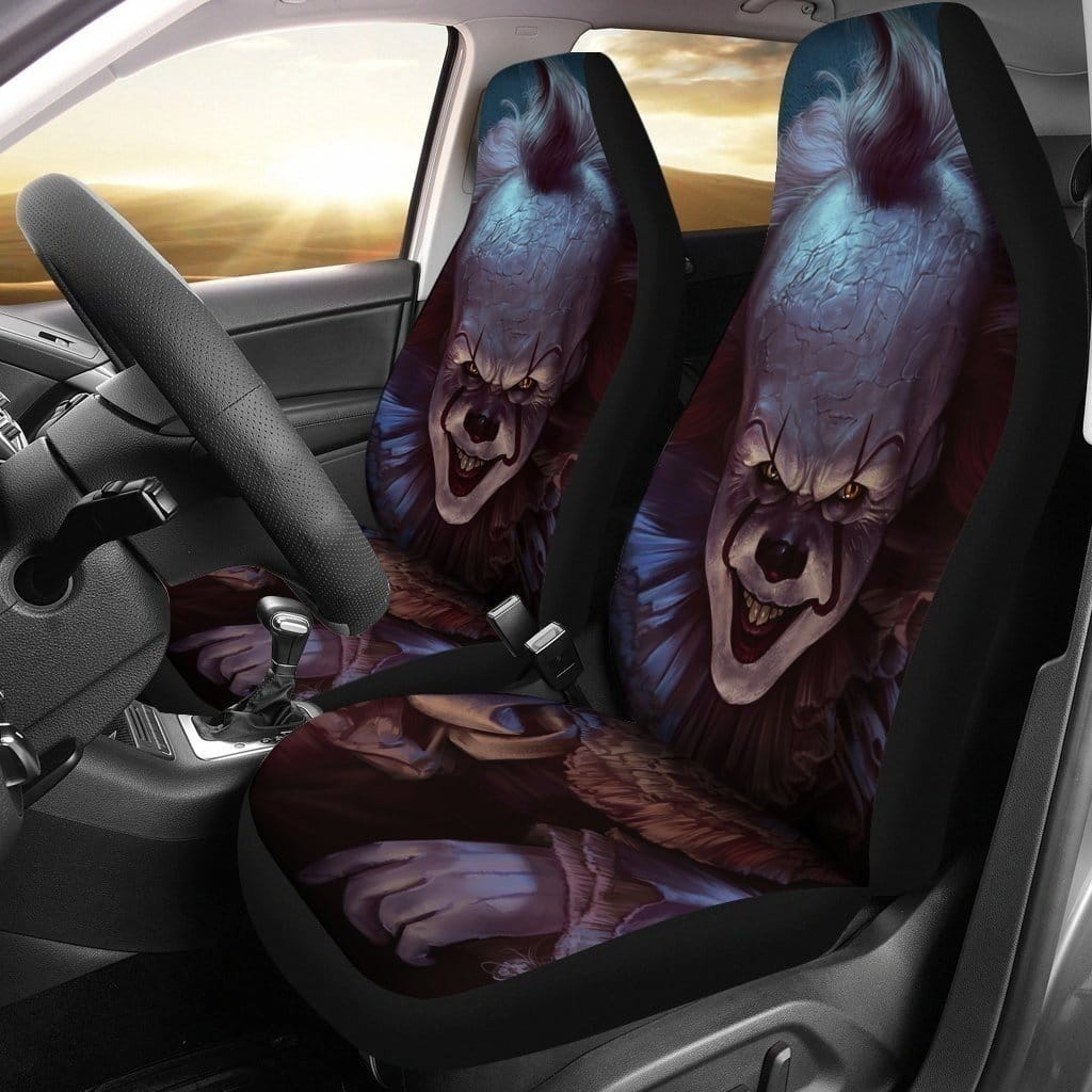 Pennywise Scary For Fan Gift Sku 3092 Car Seat Covers