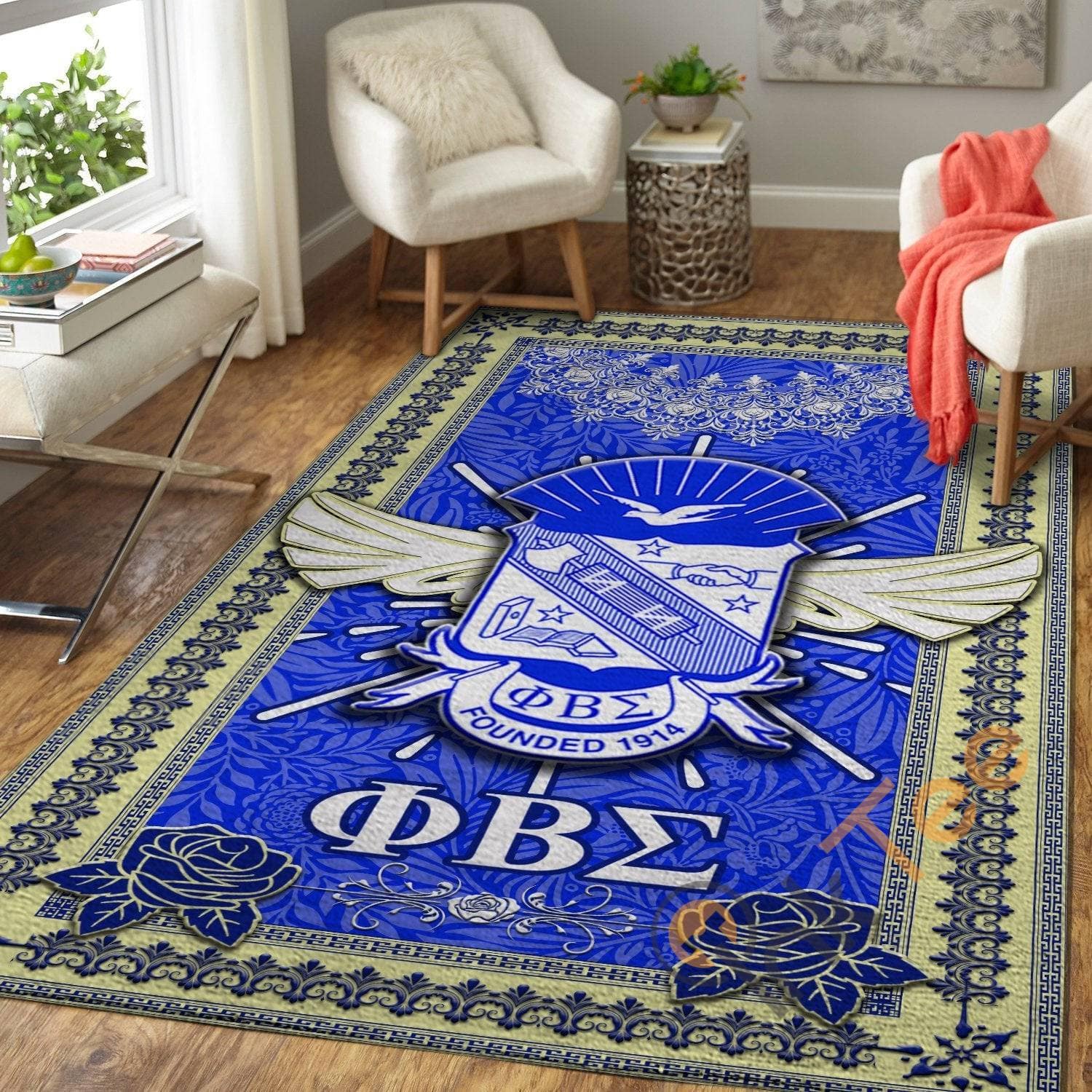 Phi Beta Sigma Soft Livingroom Carpet Highlight For Home Beautiful Rug