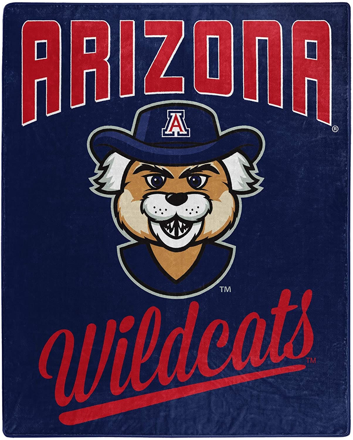 Printed Throw Arizona Wildcats Fleece Blanket