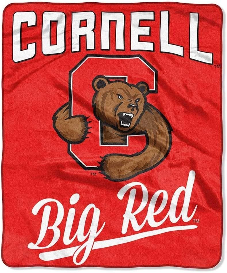 Printed Throw Cornell Big Red Fleece Blanket