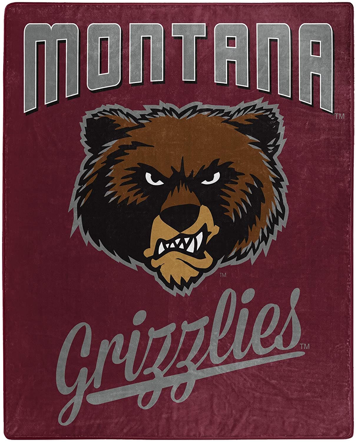 Printed Throw Montana Grizzlies Fleece Blanket