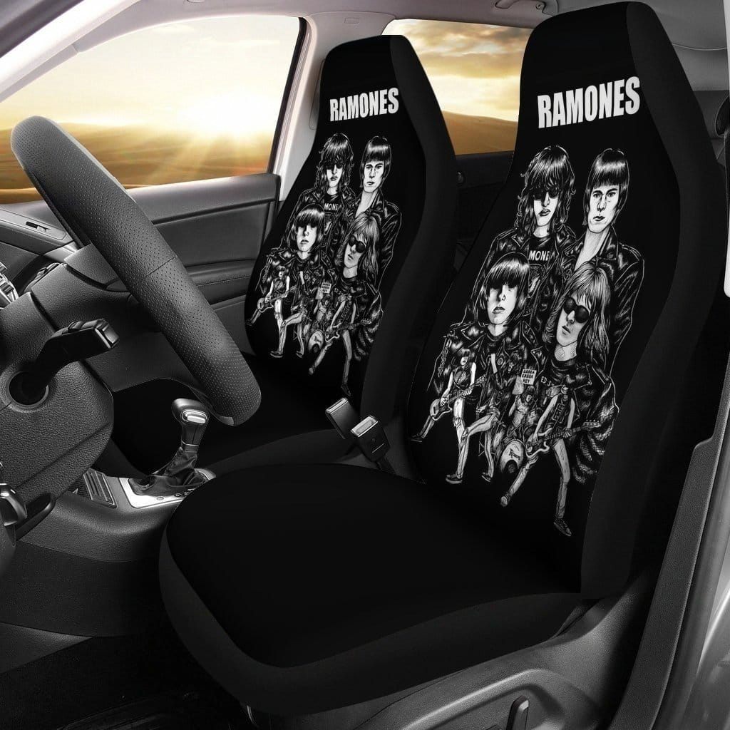 Ramones Rock Band For Fan Gift Sku 2200 Car Seat Covers