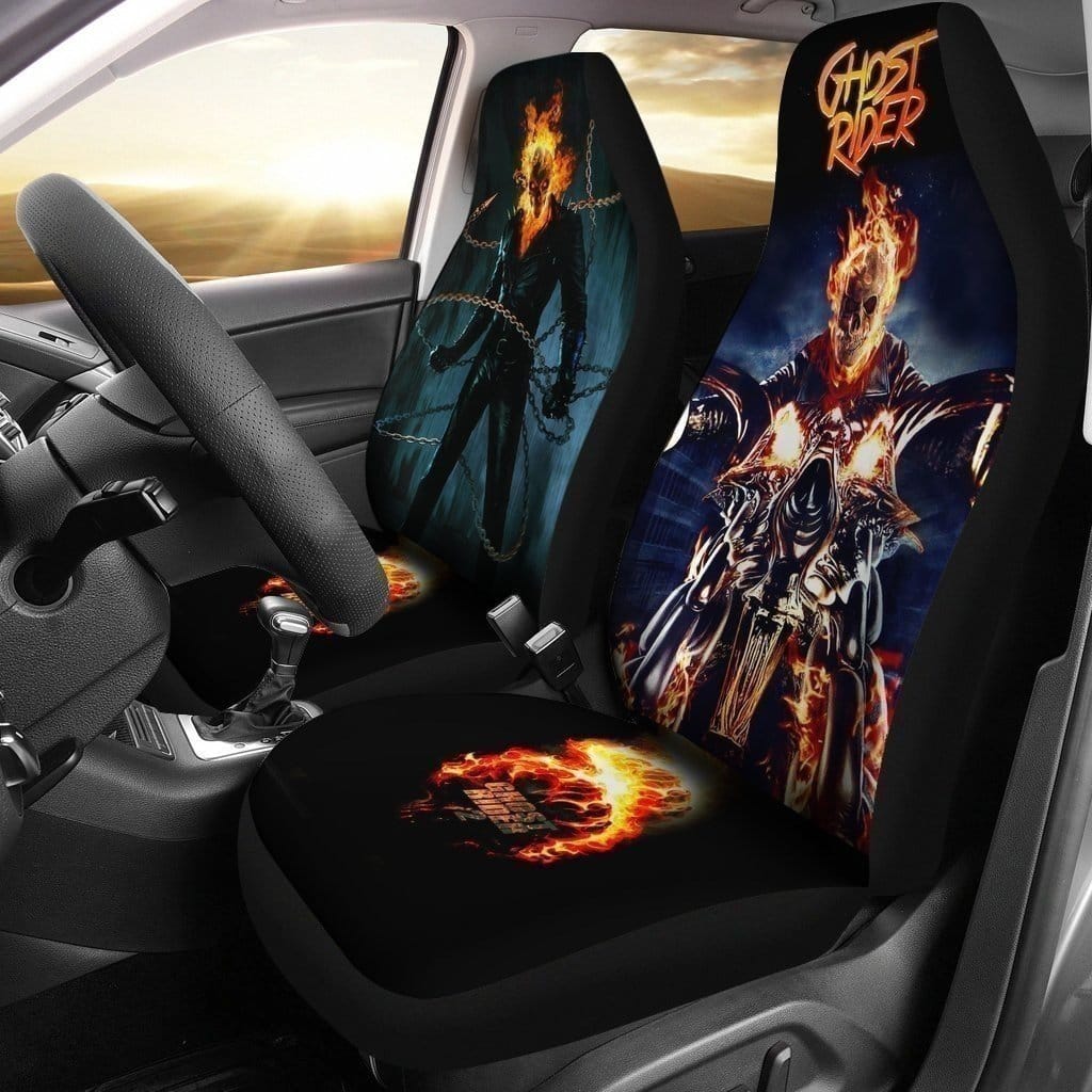 Robbie Reyes Ghost Rider For Fan Gift Sku 2198 Car Seat Covers