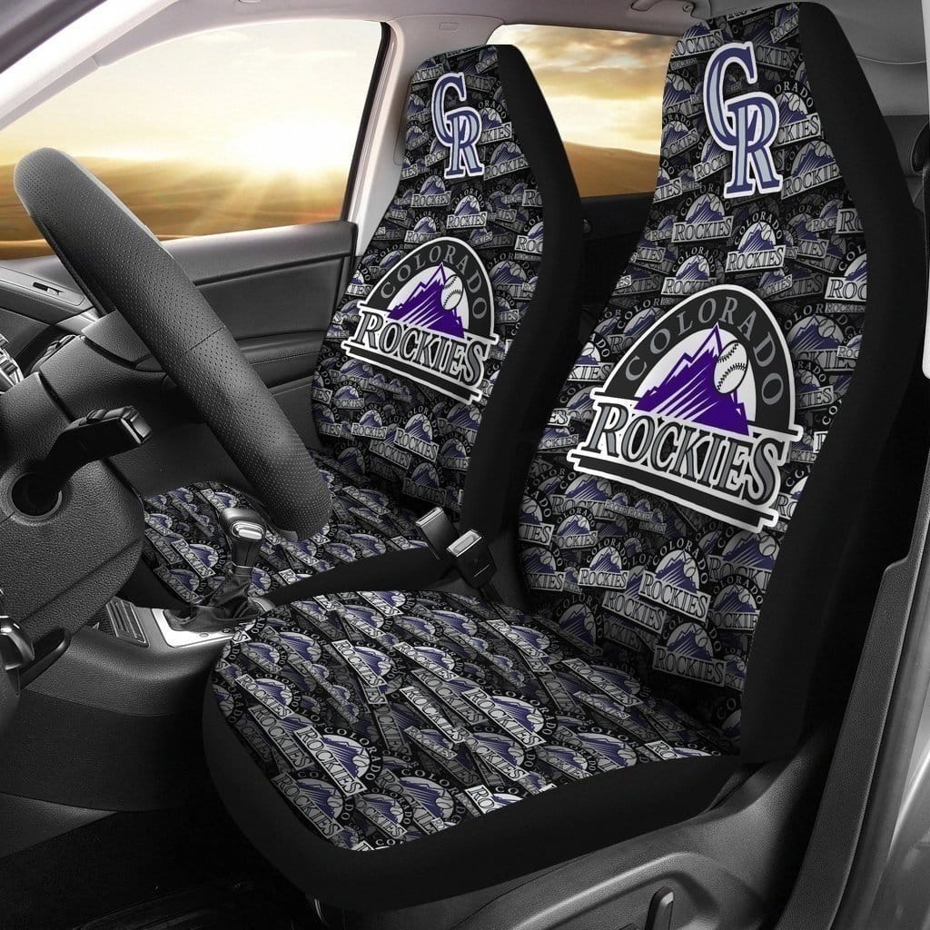 Rockies Baseball Team For Fan Gift Sku 2094 Car Seat Covers