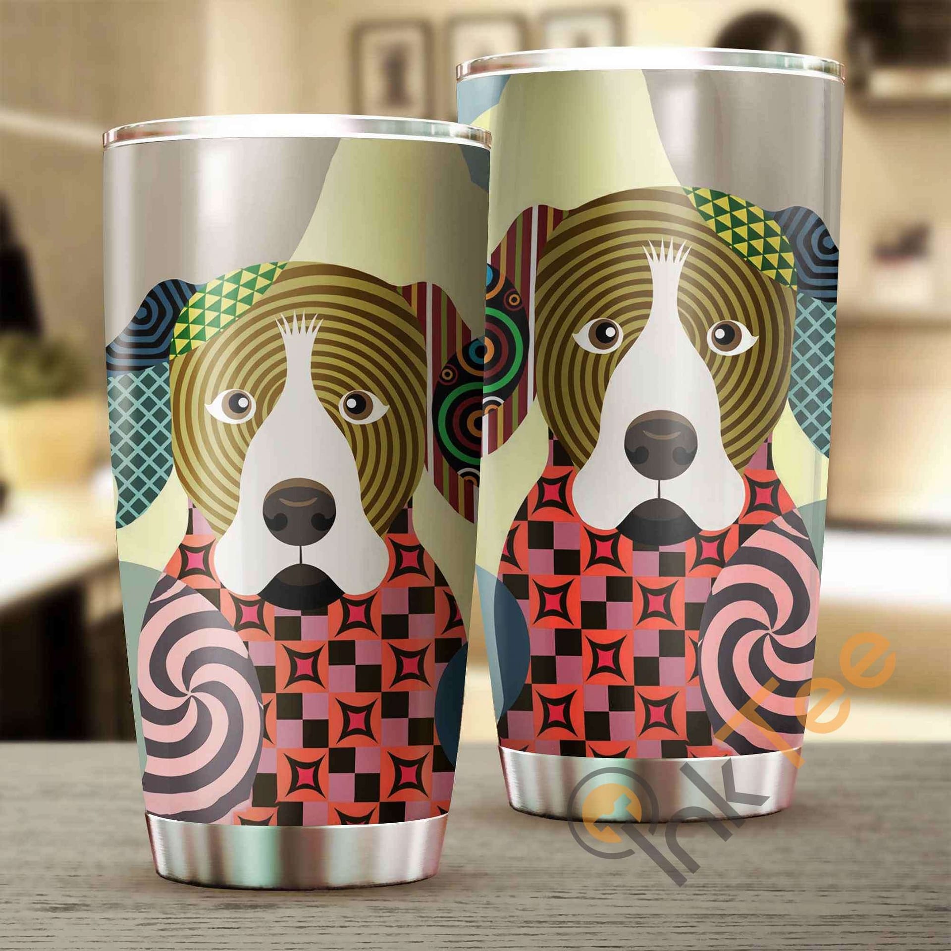 Rottweiler Dog Art Amazon Best Seller Sku 3156 Stainless Steel Tumbler
