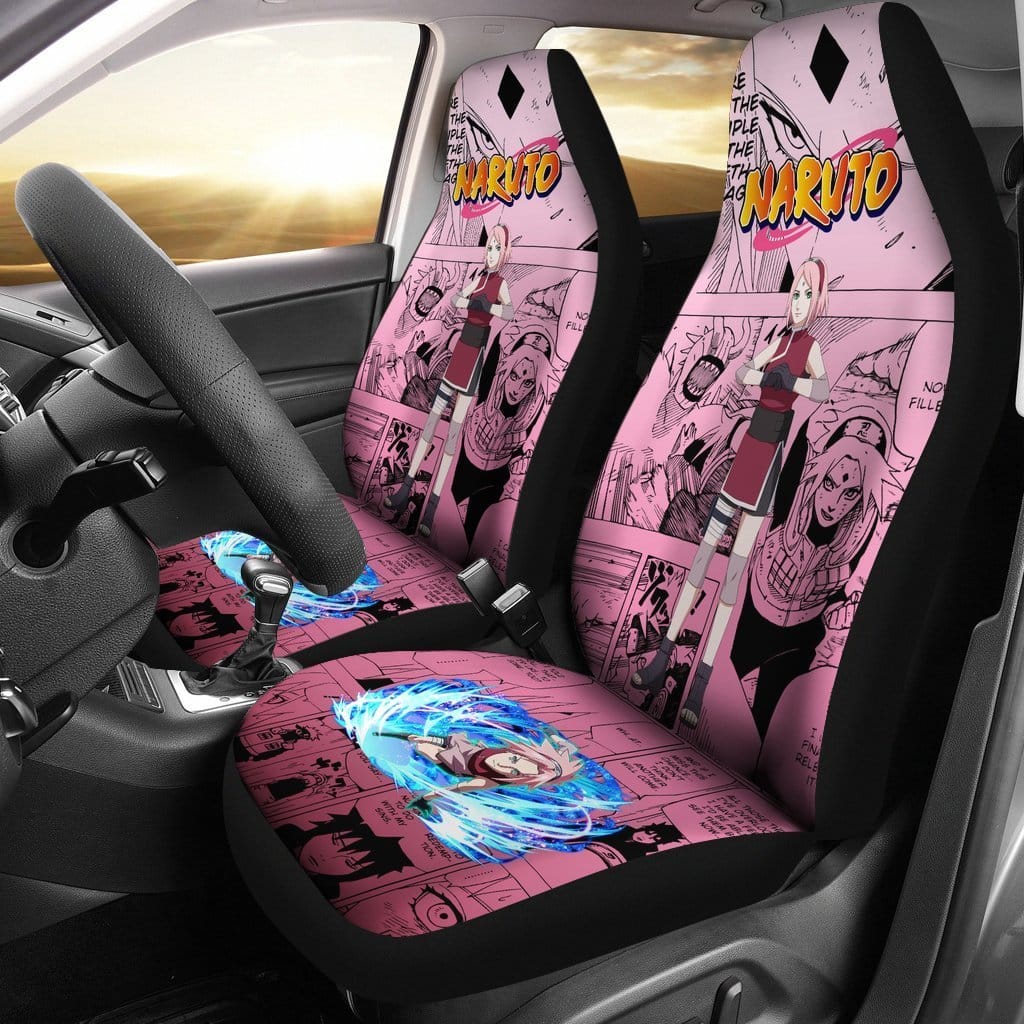 Sakura Naruto For Fan Gift Sku 1479 Car Seat Covers