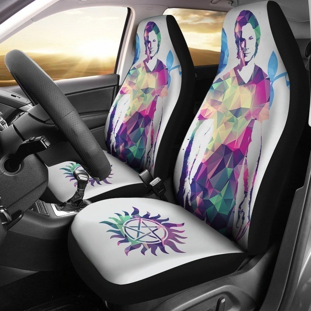 Sam Supernatural For Fan Gift Sku 2297 Car Seat Covers