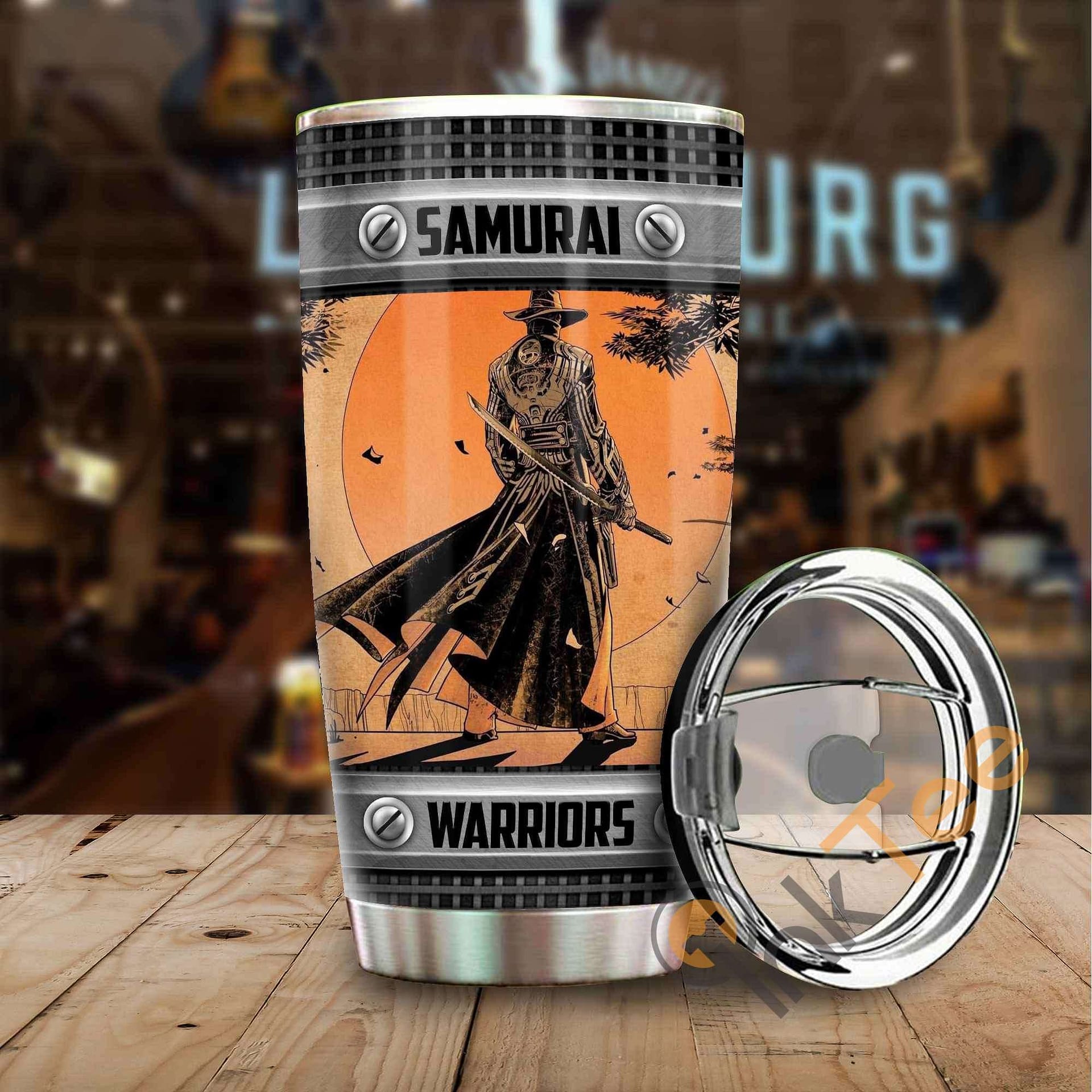 Samurai Warriors Metal Amazon Best Seller Sku 3125 Stainless Steel Tumbler