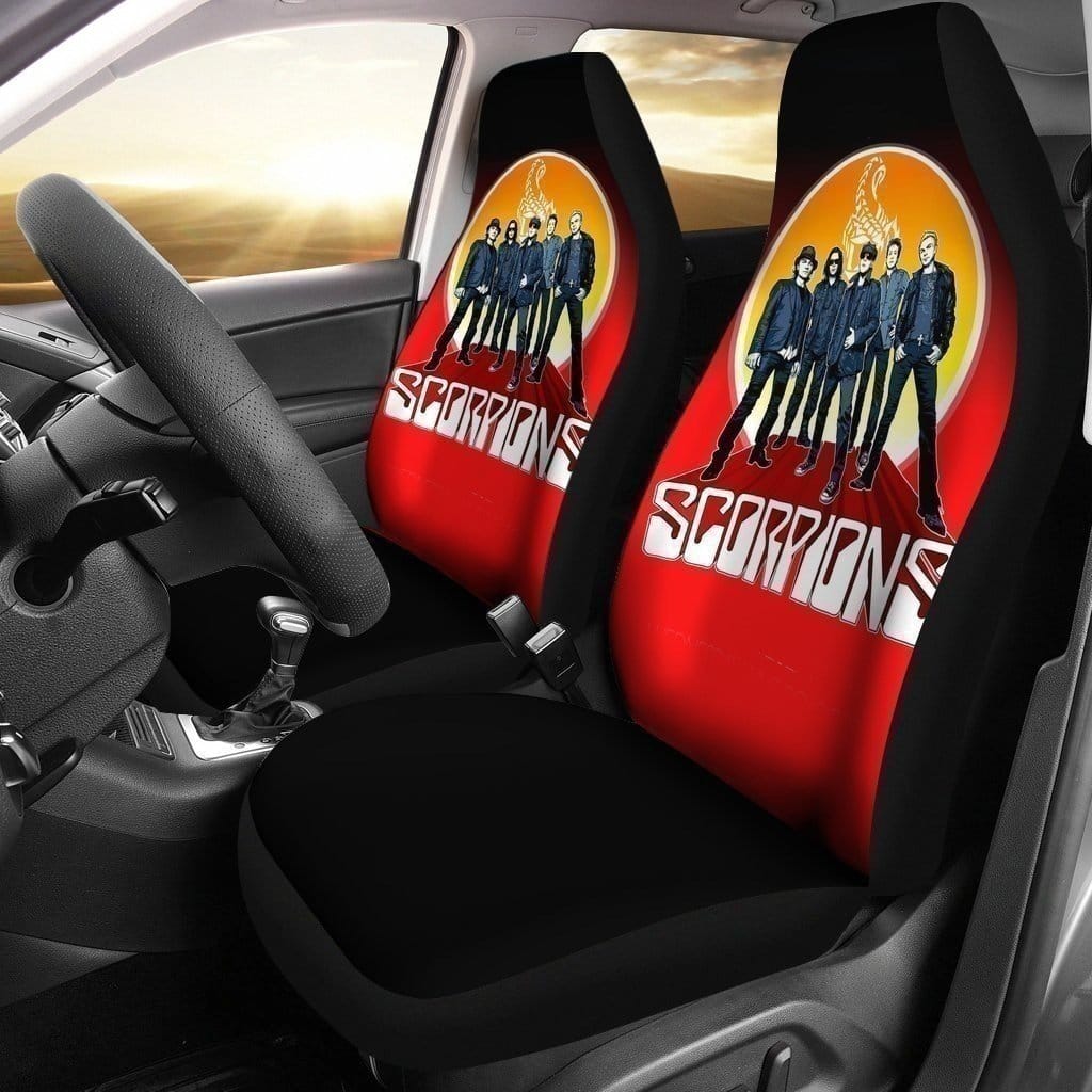 Scorpions Rock Band For Fan Gift Sku 2227 Car Seat Covers