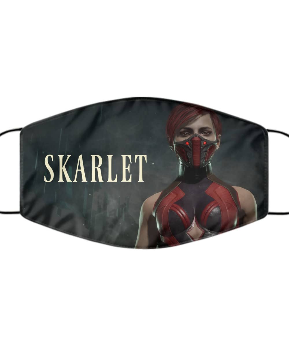 Skarlet Mortal Kombat Face Mask