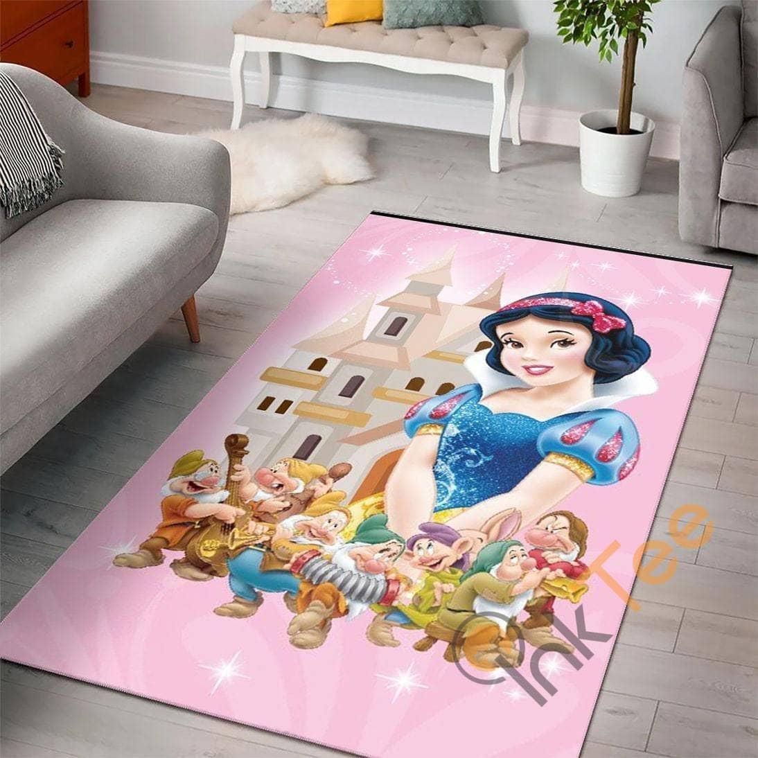 Snow White Disney Princess Movies Children Room Decoration Bedroom Lover Rug