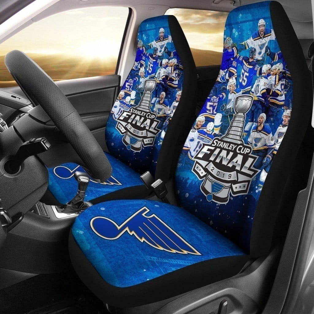 St. Louis Blues Champions Stanley Cup 2019 For Fan Gift Sku 2273 Car Seat Covers